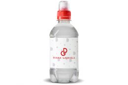 Personalised Bottled Water 330 ml - Sports cap