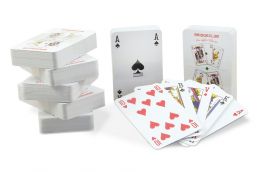 Playing Cards with print