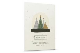 Seed Paper Christmas Cards 'Happy New Year'