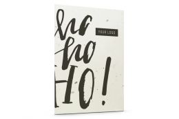 Seed Paper Christmas Cards 'Ho Ho Ho'