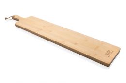 Long bamboo serving board