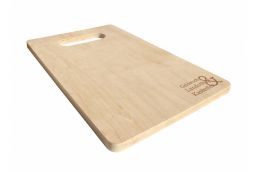 Square chopping board with handle