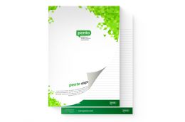Notepads with cover and print