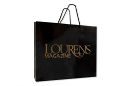 Luxury paper bags with print – gloss laminated