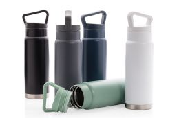 Vacuum on-the-go bottle with handle | 680 ml