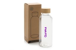 RPET bottle with bamboo lid 660 ml