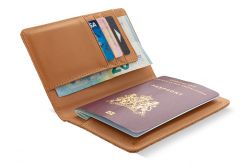 Cork secure RFID passport cover