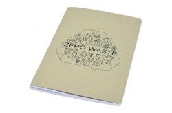 Recycled cardboard notebook
