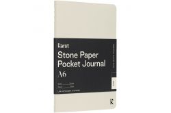 Karst® A6 lommedagbog i stenpapir — blank