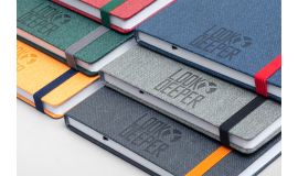 Canvas Structure Hardcover Notebooks