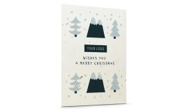Seed Paper Christmas Cards 'Snow'