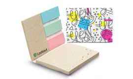Softcover Sticky Notes Set from Grass Paper