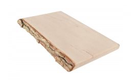 Chopping Board With Single Side Bark