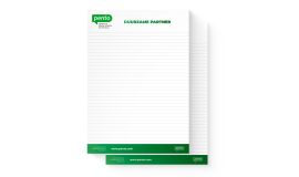 Notepads with print 