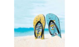 Slippers with print | Size M