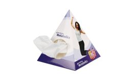 Pyramid Tissue Box with print