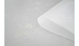 Tissue paper white on white print | 18 grs.