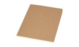 A5 kraft cahier notebook with ruled pages