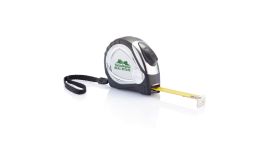 Chrome plated auto stop tape measure
