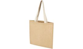 Jeska 300 g/m² jute tote bag 7L
