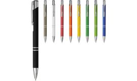 Moneta soft touch ballpoint pen (black ink)
