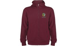 Montblanc 280 g/m² unisex full zip hoodie