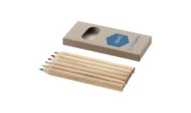 Shade 6-piece coloured pencil set