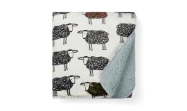 Sheep GRS recycled PET pile blanket