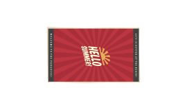 Beach Towel Custom Design 300 gsm | 100 x 180 cm