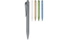 Terra corn plastic ballpoint pen (blue ink)